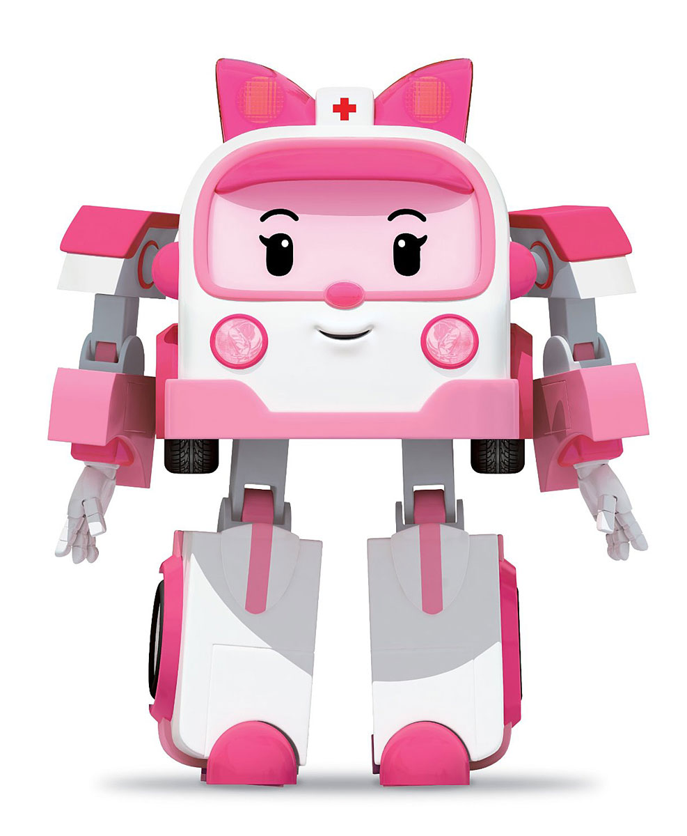 Robocar Poli Игрушка-трансформер Эмбер 10 см83172 Robocar Poli Игрушка-трансформер Эмбер 10 см83172Оригинальная игрушка-трансформер Эмбер надолго займет внимание вашего ребенка. Игрушка выполнена из безопасного пластика розового и белого цветов в виде Эмбер. Игрушка имеет две вариации: первая - девочка-робот, вторая - машина скорой помощи. Эта игрушка непременно понравится вашей малышке. Порадуйте ребенка таким замечательным подарком! Характеристики: Высота робота: 10 см. Размер упаковки: 13 см x 12,5 см x 17 см.