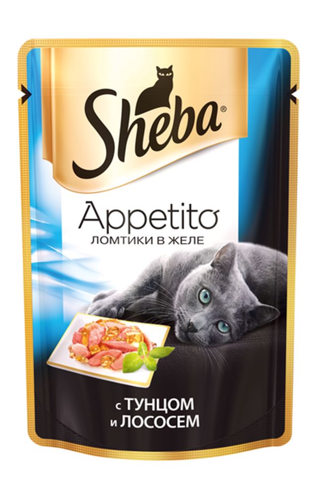 Консервы для взрослых кошек Sheba Appetito, с тунцом и лососем в желе, 85 г40439 Консервы для взрослых кошек Sheba Appetito, с тунцом и лососем в желе, 85 г40439Любимой кошке всегда хочется давать только самое лучшее. И еда - великолепный способ передать свое отношение к любимице. Сочные ломтики Sheba Appetito подарят кошке особое изысканное удовольствие и помогут владельцу выразить свою заботу и восхищение ей. Новая линия Sheba Appetito - это сочные ломтики двух видов рыбы в насыщенном желе. Ломтики сохраняют всю сочность вкуса, который непременно оценит каждая кошка. В состав консервов входят все витамины и минералы, необходимые для сбалансированного питания взрослых кошек. Не содержат сои, искусственных красителей и консервантов. Состав: мясо и субпродукты, мясо тунца минимум 4%, мясо лосося минимум 4%, таурин, витамины, минеральные вещества. Пищевая ценность (100 г): белки - 9 г, жиры - 3 г, зола - 1,8 г, клетчатка - 0,3 г, витамин А - не менее 100 МЕ, витамин Е - не менее 1 МГ. Энергетическая ценность: 70 ккал. Вес: 85 г. Товар сертифицирован. Уважаемые клиенты! ...