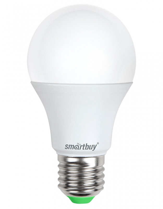 Лампа светодиодная Smartbuy, А60, холодный свет, цоколь Е27, 7 ВтSBL-A60-07-40K-E27-N Лампа светодиодная Smartbuy, А60, холодный свет, цоколь Е27, 7 ВтSBL-A60-07-40K-E27-NСветодиодная лампа Smartbuy - энергосберегающая лампа общего освещения, подходит для замены стандартных ламп накаливания и галогенных. Благодаря своей экономичности, длительному сроку службы и экологичности светодиодные лампы выгодно отличаются от своих предшественников. Колба лампы матовая, грушевидной формы. Идеально подходит к любому светильнику, в котором используются данные типы ламп. В светодиодных лампах серии A60 применяются высокоэффективные светодиоды, обеспечивающие эффективность до 80 лм/Вт. При этом коэффициент цветопередачи ламп обеспечивается на уровне Ra>80. Особенности: - Хорошая цветопередача. - Отсутствие мерцания обеспечивает меньшую утомляемость глаз. - Высокоэффективный драйвер обеспечивает стабильную работу. - Устойчивость к механическому воздействию. - Большой срок службы - 30 000 часов работы. - Широкий рабочий температурный режим от -25° до +45°С. - Не содержит ртуть, экологически безопасна. ...
