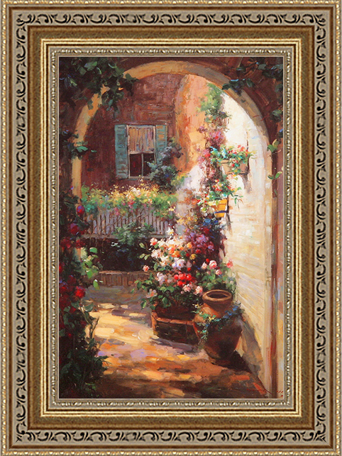 Цветочный свод (Vail Oxley), 17 х 22 см17x22 D1150-41709 Цветочный свод (Vail Oxley), 17 х 22 см17x22 D1150-41709Художественная репродукция картины Vail Oxley Floral Archway. Размер постера: 17 см х 22 см Артикул: 17x22 D1150-41709.