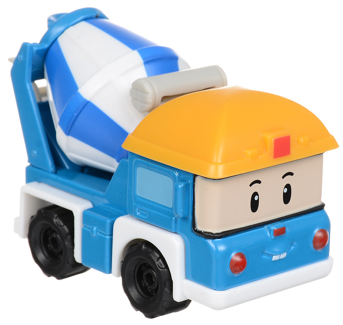 Robocar Poli Машинка Майки83256 Robocar Poli Машинка Майки83256Машинка Robocar Poli Майки непременно понравится вашему малышу. Она выполнена из металла с элементами пластика в виде бетономешалки Майки - персонажа популярного мультсериала Robocar Poli. Майки оснащен колесиками со свободным ходом, позволяющими катать машинку. Благодаря небольшому размеру ребенок сможет взять игрушку с собой на прогулку, в поездку или в гости. Порадуйте своего малыша таким замечательным подарком!