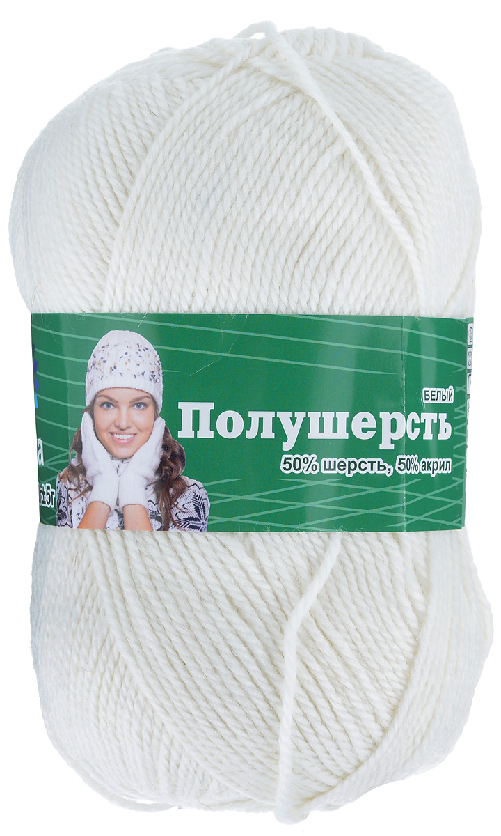 Пряжа для вязания Астра Mix Wool, цвет: белый, 250 м, 100 г, 3 шт488344_белый Пряжа для вязания Астра Mix Wool, цвет: белый, 250 м, 100 г, 3 шт488344_белыйПряжа для вязания Астра Mix Wool изготовлена из мягкой и высококачественной натуральной шерсти и акрила. Из пряжи Астра Mix Wool получается тонкий и теплый трикотаж. Волокно имеет высокую упругость, поэтому хорошо держит форму, обладает превосходными гигиеническими свойствами: имеет высокую гигроскопичность и отводит влагу от тела. Рекомендуемые для вязания спицы: 3-5 мм. Рекомендуемый для вязания крючок: 3-5 мм. Состав: 50% шерсть; 50% акрил.