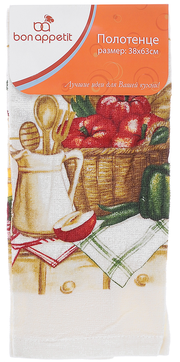Полотенце кухонное Bon Appetit Завтрак, цвет: молочный, зеленый, красный, 63 х 38 см64170 Полотенце кухонное Bon Appetit Завтрак, цвет: молочный, зеленый, красный, 63 х 38 см64170Полотенце кухонное Bon Appetit Завтрак изготовлено из 100% хлопка, поэтому является экологически чистыми. Качество материала гарантирует безопасность не только взрослых, но и самых маленьких членов семьи. Изделие украшено оригинальным и ярким рисунком, оно впишется в интерьер любой кухни. Кухонные полотенца Bon Appetit идеально дополнят интерьер вашей кухни и создадут атмосферу уюта и комфорта. Размер полотенца: 63 см х 38 см.