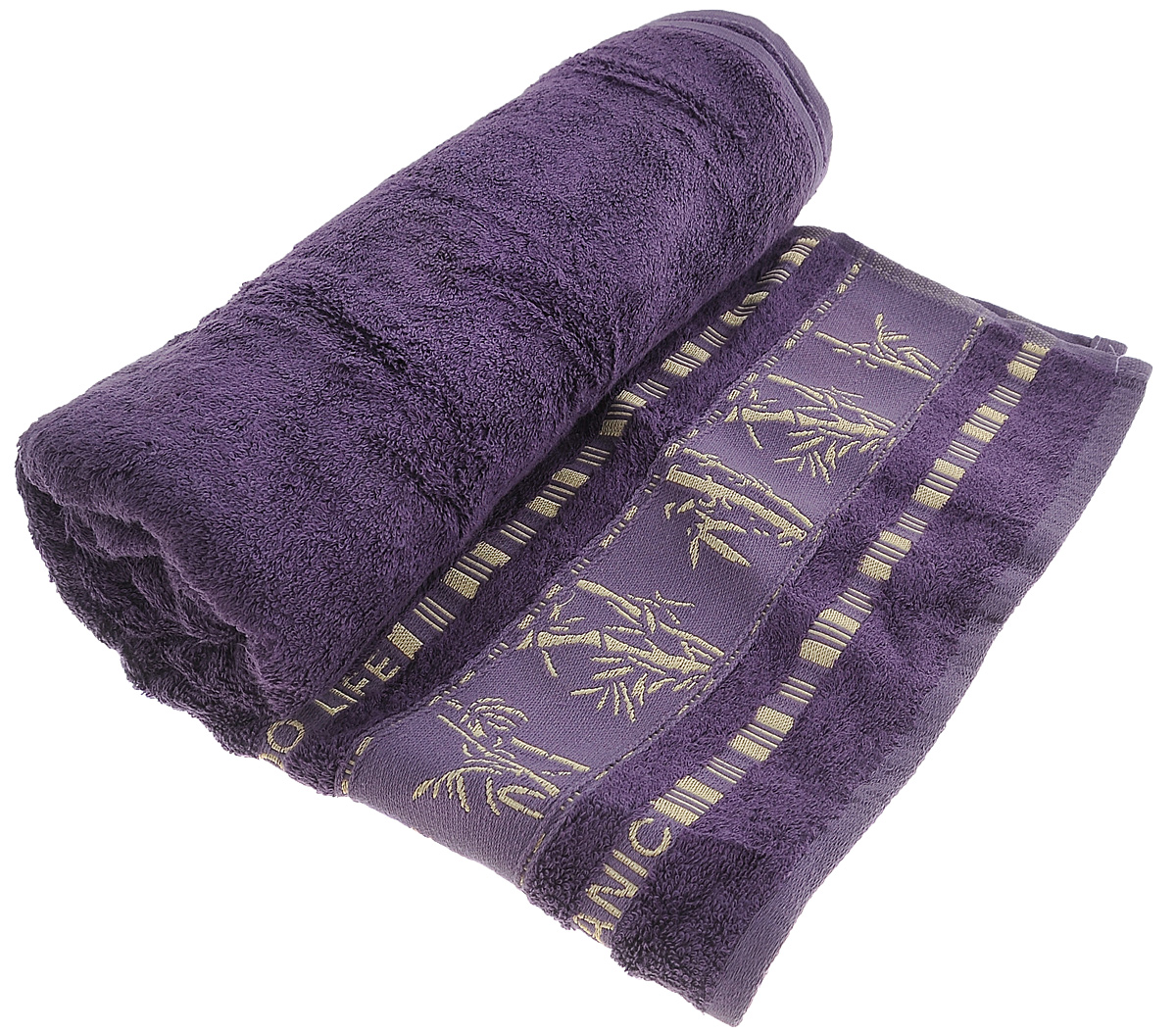 Полотенце Mariposa Bamboo, цвет: фиолетовый, 70 х 140 см50834 Полотенце Mariposa Bamboo, цвет: фиолетовый, 70 х 140 см50834Полотенце Mariposa Bamboo, изготовленное из 60% бамбука и 40% хлопка, подарит массу положительных эмоций и приятных ощущений. Полотенца из бамбука только издали похожи на обычные. На самом деле, при первом же прикосновении вы ощутите невероятную мягкость и шелковистость. Таким полотенцем не нужно вытираться - только коснитесь кожи - и ткань сама все впитает! Несмотря на богатую плотность и высокую петлю полотенца, оно быстро сохнет, остается легким даже при намокании. Полотенце оформлено изображением бамбука. Благородный тон создает уют и подчеркивает лучшие качества махровой ткани. Полотенце Mariposa Bamboo станет достойным выбором для вас и приятным подарком для ваших близких.