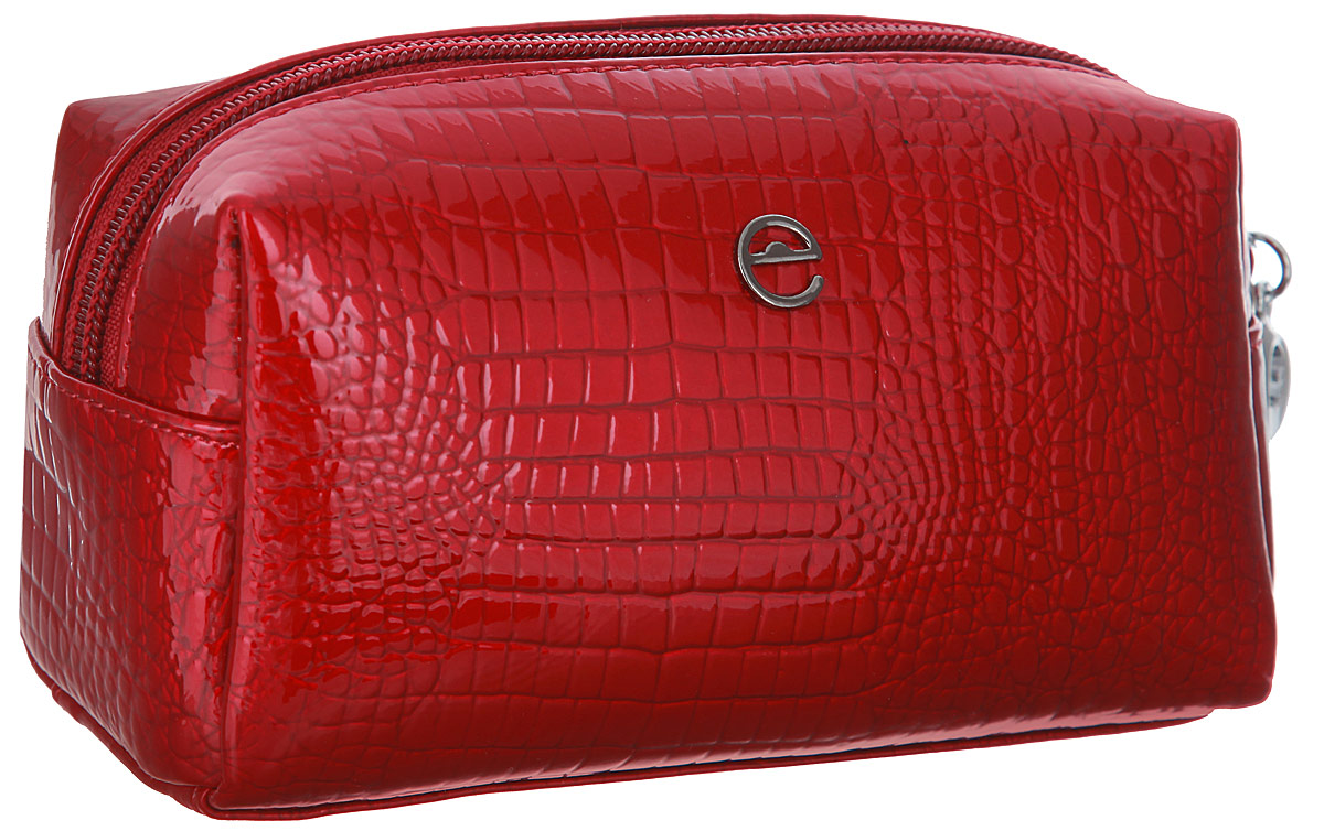 Косметичка Cheribags, цвет: красный. K-401K-401-16 Косметичка Cheribags, цвет: красный. K-401K-401-16Стильная косметичка Cheribags выполнена из натуральной кожи с тиснением под рептилию, оформлена металлическим элементом в форме логотипа производителя. Изделие дополнено ремешком-петлей на карабине. Косметичка закрывается на молнию и содержит одно вместительное отделение. Внутри расположен врезной кармашек на молнии. Снаружи, в тыльной стенке косметички расположен врезной карман на молнии. Оригинальная косметичка Cheribags станет отличным подарком для человека, ценящего качественные и практичные вещи.
