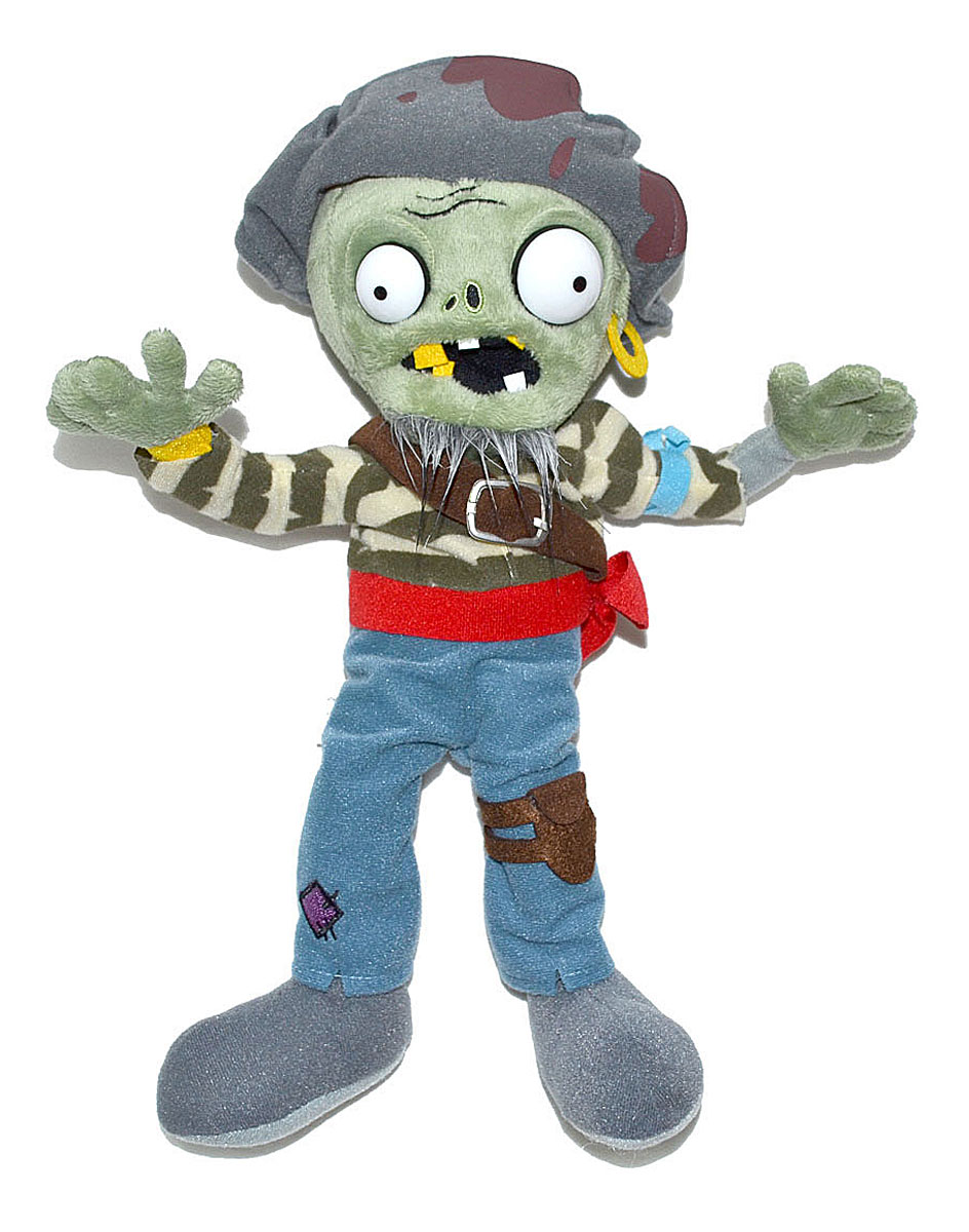 Plants vs Zombies Мягкая игрушка Зомби Моряк цвет зеленый 30 смZB30S2 Plants vs Zombies Мягкая игрушка Зомби Моряк цвет зеленый 30 смZB30S2Мягкая игрушка Зомби Моряк выполнена в виде фигурки главного персонажа популярной на сегодня игры Plants vs Zombies (Растения против зомби). Зеленый, страшный и злой - плюшевый зомби точно такой же, как и в оригинальной игре! Игрушка изготовлена из нетоксичных, экологически чистых материалов, очень мягкая и чрезвычайно приятная на ощупь. После стирки не деформируется и не теряет внешний вид. Яркий и неповторимый плюшевый персонаж будет отлично смотреться в качестве веселого подарка не только поклонникам знаменитой игры, но и любителям всего интересного и необычного!