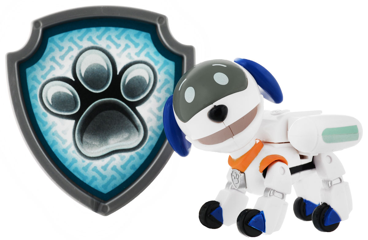 Paw Patrol Фигурка Chien-Robot16600_20072051 Paw Patrol Фигурка Chien-Robot16600_20072051Фигурка Paw Patrol Chien-Robot выполнена из прочного пластика в виде щенка-робота - героя мультфильма Paw Patrol (Собачий патруль). На спине у Chien-Robot располагается реактивный ранец. При нажатии на кнопку возле ошейника реактивные турбины выдвигаются из ранца и Chien-Robot готов к полету. В комплект с фигуркой входит значок для ребенка. Такая игрушка станет прекрасным подарком юному поклоннику мультсериала!
