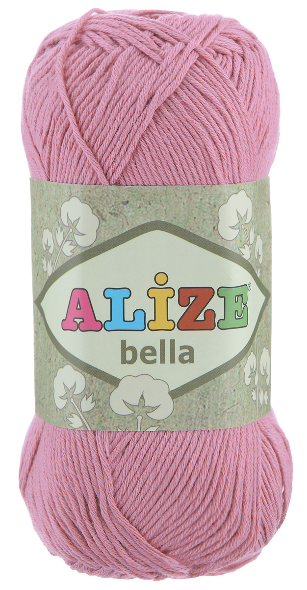 Пряжа для вязания Alize Bella, цвет: розовый (198), 180 м, 50 г, 5 шт364124_198 Пряжа для вязания Alize Bella, цвет: розовый (198), 180 м, 50 г, 5 шт364124_198Пряжа Alize Bella подходит для ручного вязания детям и взрослым. Пряжа однотонная, приятная на ощупь, хорошо лежит в полотне. Изделия из такой нити получаются мягкие и красивые. Рекомендованные спицы 2-4 мм и крючок для вязания 1-3 мм. Комплектация: 5 мотков. Состав: 100% хлопок.