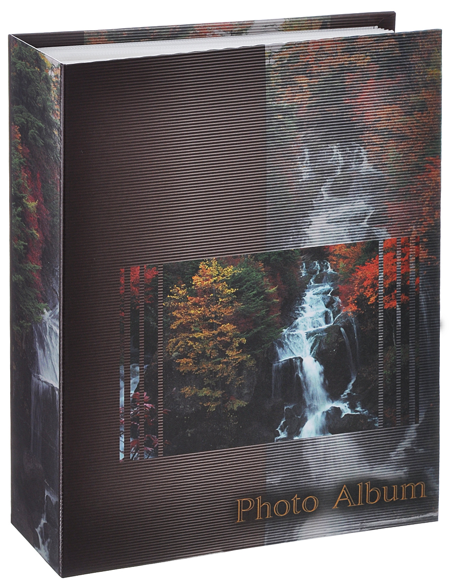 Фотоальбом Big Dog Waterfalls, цвет: темно-коричневый, 200 фотографий, 10 см х 15 см11134 AV46200 Фотоальбом Big Dog Waterfalls, цвет: темно-коричневый, 200 фотографий, 10 см х 15 см11134 AV46200Фотоальбом Big Dog Waterfalls поможет красиво оформить ваши фотографии. Обложка выполнена из толстого картона. Внутри содержится блок из 50 белых листов с фиксаторами-окошками из полипропилена. Альбом рассчитан на 200 фотографий формата 10 см х 15 см (по 2 фотографии на странице). Переплет - книжный. Нам всегда так приятно вспоминать о самых счастливых моментах жизни, запечатленных на фотографиях. Поэтому фотоальбом является универсальным подарком к любому празднику. Количество листов: 50.
