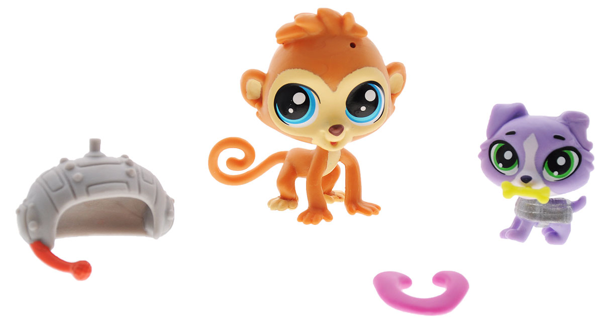 Littlest Pet Shop Набор фигурок Cheep Cheep Chipman & Luke YorkshireA7313EU4_B3545 Littlest Pet Shop Набор фигурок Cheep Cheep Chipman & Luke YorkshireA7313EU4_B3545Набор фигурок Littlest Pet Shop Cheep Cheep Chipman & Luke Yorkshire приведет в восторг вашего ребенка. Набор состоит из обезьянки Cheep Cheep Chipman, собачки Luke Yorkshire и трех аксессуаров, с помощью которых ваша дочурка сможет украшать своих любимых питомцев. Благодаря маленьким размерам фигурок, ребенок сможет брать их с собой на прогулку или в гости. Порадуйте своего ребенка таким замечательным подарком, и он проведет множество увлекательных часов, играя с ним и придумывая свои удивительные истории!