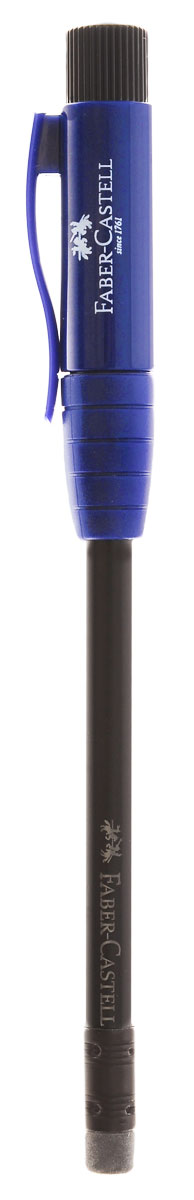 Faber-Castell Чернографитовый карандаш PERFECT PENCIL182997 Faber-Castell Чернографитовый карандаш PERFECT PENCIL182997Чернографитовый карандаш Faber-Castell PERFECT PENCIL станет не только идеальным инструментом для письма, рисования или черчения, но и дополнит ваш имидж. Высококачественный ударопрочный грифель не крошится и не ломается при заточке. Качественная мягкая древесина обеспечивает хорошее затачивание. Специальная SV технология вклеивания грифеля предотвращает его поломку при падении на пол. Колпачок на карандаш с прочным клипом имеет встроенную точилку. Карандаш дополнен стеркой. Степень твердости - B.