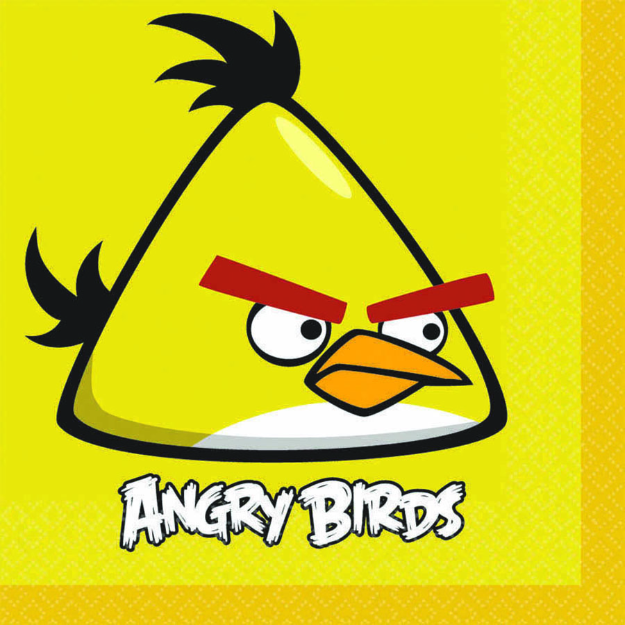 Amscan Салфетка Angry Birds 33 х 33 см 16 шт1502-1112 Amscan Салфетка Angry Birds 33 х 33 см 16 шт1502-1112Перед вами самый распространенный вид Angry Birds - желтая птица. В полете ускоряется, несколько меняя траекторию. А сейчас эта особа расположилась на больших бумажных салфетках, которые будут ярким акцентом в остальной сервировке с персонажами Angry Birds.
