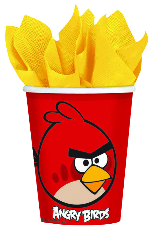 Amscan Стакан Angry Birds 8 шт1502-1117 Amscan Стакан Angry Birds 8 шт1502-1117Стаканы Amscan Angry Birds изготовлены из качественной пищевой бумаги. Они выполнены в красном цвете и оформлены изображениями героев известного мультфильма Angry Birds. Изделие станет великолепным дополнение к детскому торжеству. Такая посуда является экологически чистой, не наносит вреда здоровью и достаточно быстро самостоятельно утилизируется, не загрязняя окружающую среду. В комплекте 8 картонных стаканчиков.