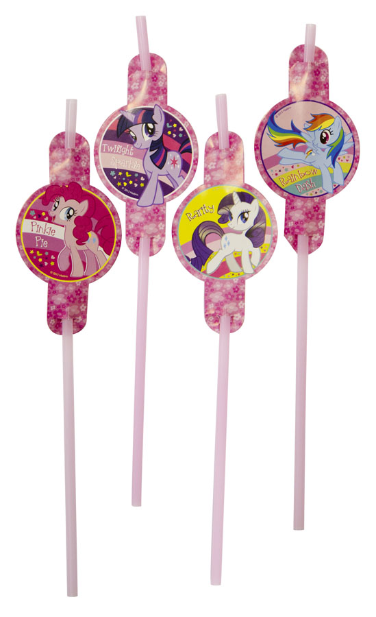 Amscan Трубочка для коктейля My Little Pony 8 шт1502-1332 Amscan Трубочка для коктейля My Little Pony 8 шт1502-1332Невозможно представить нашу жизнь без праздников! Мы всегда ждем и предвкушаем их, обдумываем, как проведем памятный день, тщательно выбираем подарки и аксессуары, ведь именно они создают и поддерживают праздничный настрой. Сумеречная Искорка, Пинки Пай, Рарити и Радуга Дэш собрались на цветочной поляне, чтобы повеселиться в день рождения вашего малыша! В упаковке 8 розовых соломинок для коктейля с портретами этих красавиц!