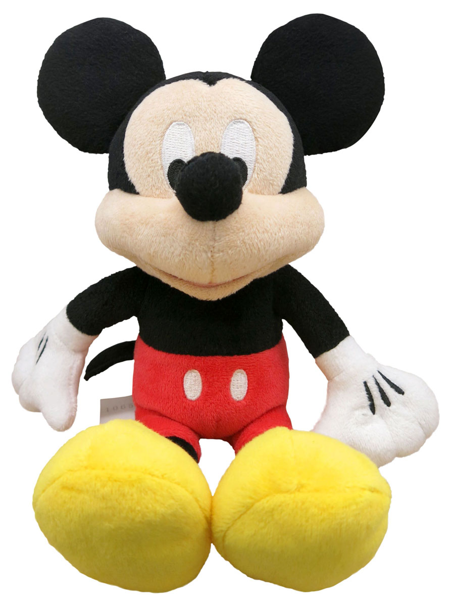 Disney Мягкая игрушка Микки Маус 22 см10467 Disney Мягкая игрушка Микки Маус 22 см10467Мягкая игрушка Disney Микки Маус - это милый мышонок, герой известных мультфильмов. Игрушка Микки - придется по душе как ребенку, так и взрослому человеку, выросшему на мультфильмах Диснея. Игрушка имеет очень удобный размер - она достаточно компактна, не занимает много места, в то же время, достаточно большая для того чтобы ребенок мог ее обнимать, брать с собой в кровать. Игрушка не имеет жестких пластиковых деталей, о которые ребенок мог бы пораниться. Изготовлена из качественных и безопасных материалов. Специальные гранулы, используемые при набивке, способствуют развитию мелкой моторики рук.