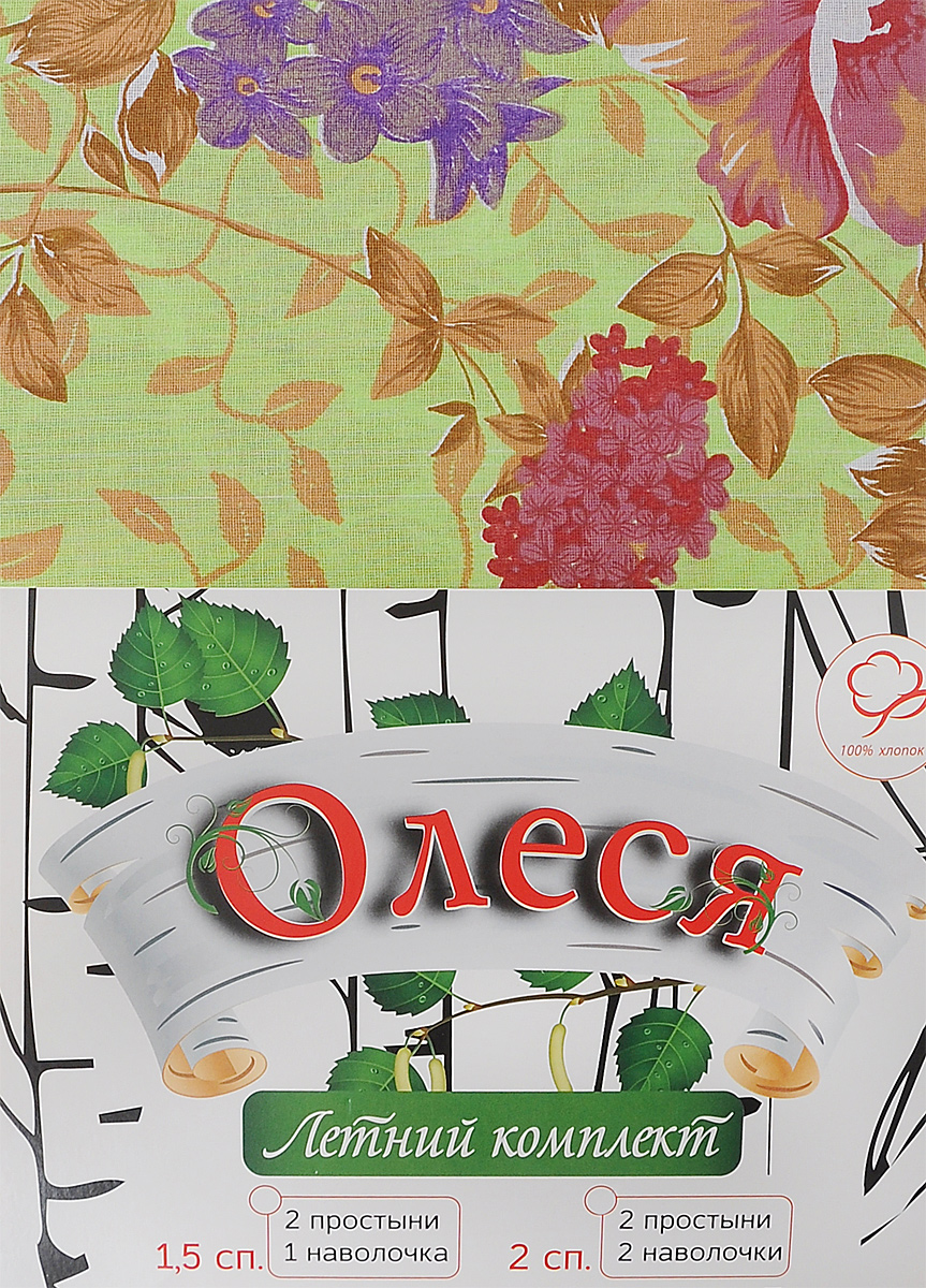 Комплект белья Олеся Летний комплект. Сирень, 2-спальный, наволочки 70х70, цвет: коричневый, желто-зеленый, бордовый2050115956_салатовый, коричневый Комплект белья Олеся Летний комплект. Сирень, 2-спальный, наволочки 70х70, цвет: коричневый, желто-зеленый, бордовый2050115956_салатовый, коричневыйПостельное белье Олеся Летний комплект. Сирень, оформленное изображением цветов, красиво дополнит интерьер спальни и подарит незабываемое чувство комфорта и уюта во время сна. Комплект выполнен из бязи (100% хлопок). Эта ткань отличается высокой воздухопроницаемостью и мягкостью, но в то же время она очень прочна и устойчива к истиранию. Приятная на ощупь бязь идеально подходит для комфортного и спокойного сна, а благодаря долговечности такое белье выдержит многочисленные стирки без потери качества.