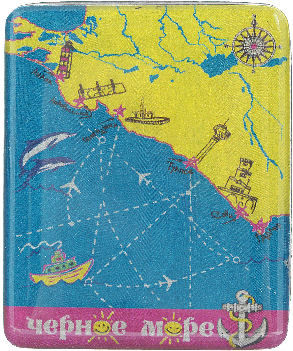 Магнит Феникс-презент Черное море, 4,5 x 5,5 см17243 Магнит Феникс-презент Черное море, 4,5 x 5,5 см17243Магнит прямоугольной формы Феникс-презент Черное море, выполненный из агломерированного феррита, станет приятным штрихом в повседневной жизни. Оригинальный магнит, декорированный изображением моря, поможет вам украсить не только холодильник, но и любую другую магнитную поверхность. Материал: агломерированный феррит.