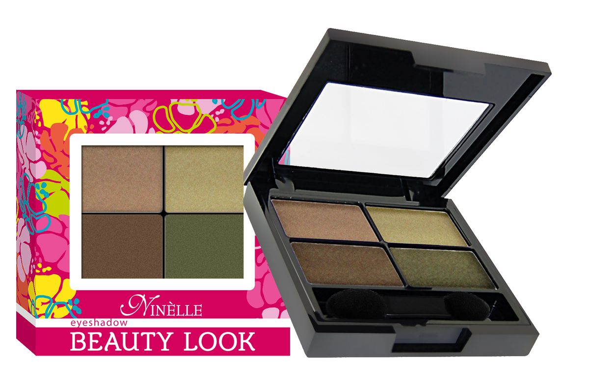 Ninelle Тени для век Beauty look, тон №673, 6 г913N10617 Ninelle Тени для век Beauty look, тон №673, 6 г913N10617Беспроигрышное сочетание трех оттенков в одной палитре позволяет идеально подчеркнуть форму глаз и выделить их цвет, а также максимально точно добиться плавных переходов от темного оттенка к более светлому Проверено дерматологами
