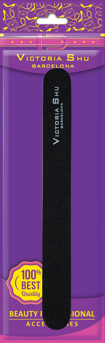 Victoria Shu Пилочка для ногтей Прямая F302, 15 г1060V10 Victoria Shu Пилочка для ногтей Прямая F302, 15 г1060V10Пилка для ногтей выполнена из высококачественного износостойкого материала. Она поможет быстро выровнять поверхность и смоделировать форму ногтя. Используется для профессионального ухода за искусственными и натуральными ногтями. Благодаря пластиковой основе с ней удобно работать и легко дезинфицировать. Абразивность 100/180.
