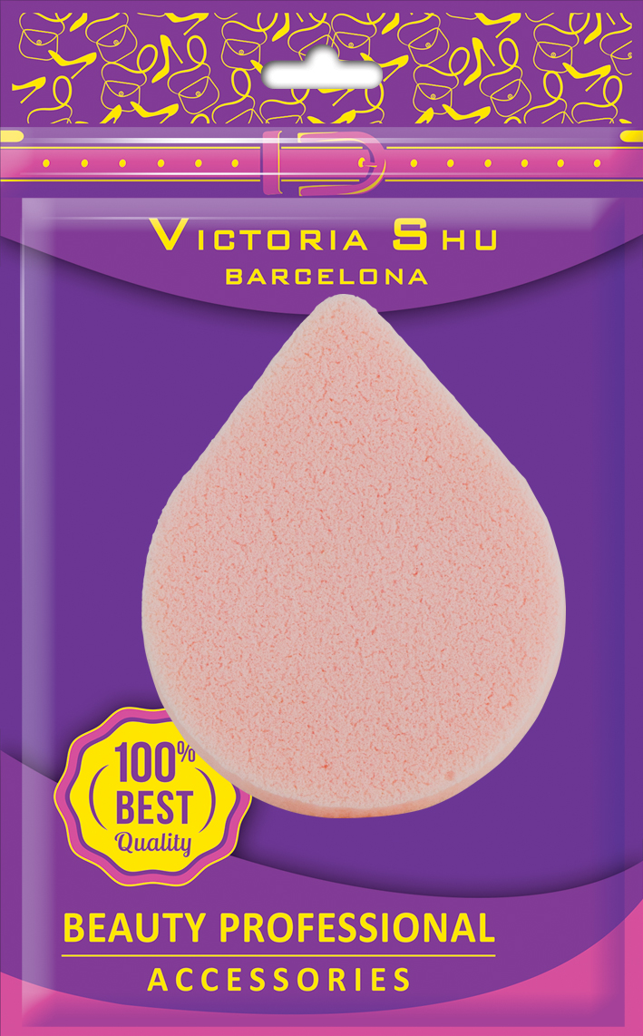 Victoria Shu Спонж для пудры и тональной основы S102, 9 г1065V15 Victoria Shu Спонж для пудры и тональной основы S102, 9 г1065V15Спонж изготовлен из высококачественного материала. Удобен в использовании - идеально подходит для нанесения и растушевки макияжа. Легко моется, быстро высыхает, не впитывает загрязнения. Можно использовать для нанесения жидкой косметики и различного рода пудр.