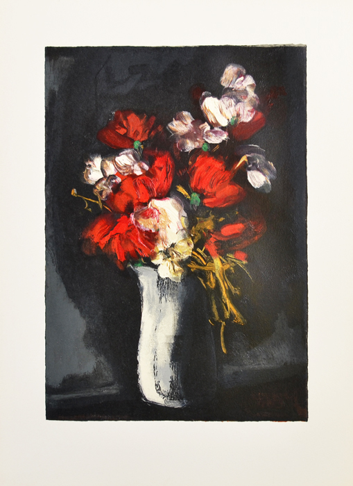 Литография Букет полевых цветов (Le bouquet sauvage). Морис де Вламинк. Натюрморт. Франция, 1930-е гг.АККАА Литография Букет полевых цветов (Le bouquet sauvage). Морис де Вламинк. Натюрморт. Франция, 1930-е гг.АККААЛитография Букет полевых цветов (Le bouquet sauvage). Франция, 1930-е гг. Автор - Морис де Вламинк (Maurice de Vlaminck, 1876-1958) — французский художник. Размер листа 28 х 38 см. Размер мотива 19,5 х 28 см. Сохранность коллекционная. Бумага Velin Arches. Подпись на доске в правом нижнем углу - Vlaminck.