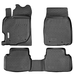 Коврики в салон Mazda CX-9 (07-)(3 ряда сидений) полиуретан0210070101 Коврики в салон Mazda CX-9 (07-)(3 ряда сидений) полиуретан0210070101Коврики производятся индивидуально для каждой модели автомобиля из современного и экологически чистого материала, точно повторяют геометрию пола автомобиля, имеют высокий борт от 3 см до 4 см., обладают повышенной износоустойчивостью, антискользящими свойствами, лишены резкого запаха, сохраняют свои потребительские свойства в широком диапазоне температур (-50 +80 С)