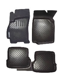 Коврики в салон автомобиля L.Locker, для Chery Amulet A15 (06-), 4 шт0214010101 Коврики в салон автомобиля L.Locker, для Chery Amulet A15 (06-), 4 шт0214010101Коврики L.Locker производятся индивидуально для каждой модели автомобиля из современного и экологически чистого материала. Изделия точно повторяют геометрию пола автомобиля, имеют высокий борт, обладают повышенной износоустойчивостью, антискользящими свойствами, лишены резкого запаха и сохраняют свои потребительские свойства в широком диапазоне температур (от -50°С до +80°С). Рисунок ковриков специально спроектирован для уменьшения скольжения ног водителя и имеет достаточную глубину, препятствующую свободному перемещению жидкости и грязи на поверхности. Одновременно с этим рисунок не создает дискомфорта при вождении автомобиля. Водительский ковер с предустановленными креплениями фиксируется на штатные места в полу салона автомобиля. Новая технология системы креплений герметична, не дает влаге и грязи проникать внутрь через крепеж на обшивку пола.