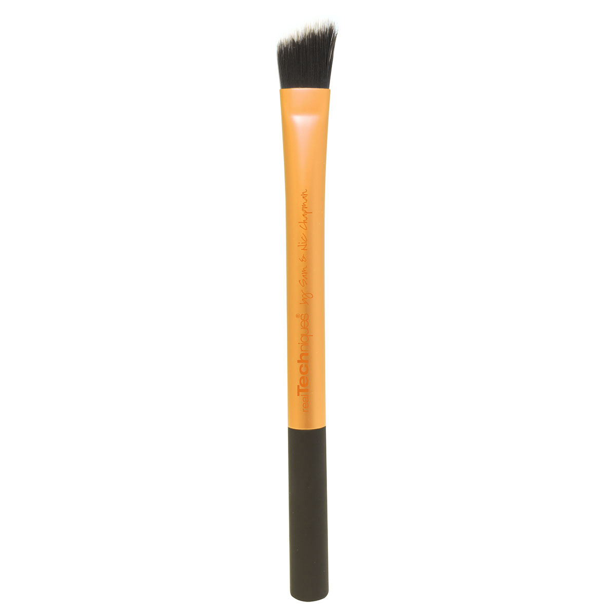 Real Techniques Concealer Brush Кисть для корректораRT1429 Real Techniques Concealer Brush Кисть для корректораRT1429Real Techniques Concealer Brush - скошенная кисточка для консилера! Как и у других кистей этой фирмы, у нее мягкий упругий таклоновый ворс, яркая алюминиевая ручка, прорезиненое основание. Плоская скошенная форма позволяет использовать кисточку в разных плоскостях - для нее нет недоступных участков. Кисточка также подходит для контурирования носа и другой детальной проработки.