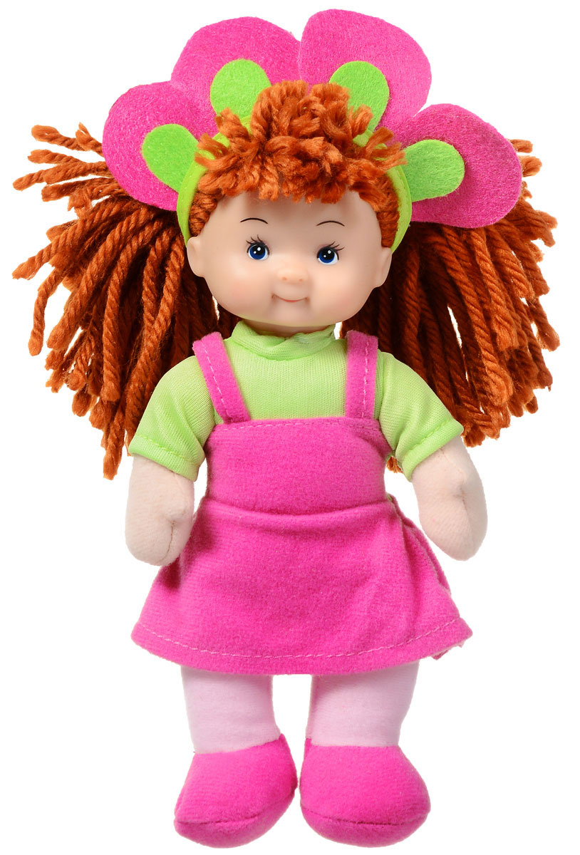 Simba Кукла мягкая цвет наряда розовый салатовый5017262_коричневые волосы Simba Кукла мягкая цвет наряда розовый салатовый5017262_коричневые волосыМягкая кукла Simba непременно понравится малышке, она быстро привлечет внимание своей яркой расцветкой, добрым взглядом и красивым праздничным нарядом. Малышка с удовольствием придумает много детских игр, которые от души порадуют девочку и подарят хорошее настроение на целый день. Красивая и мягкая на ощупь кукла обязательно заинтересует малышку и увлечет ее в мир удивительных игр. Кукла одета в праздничное платье розового цвета. Очаровательные волосы коричневого цвета, сплетенные из нитей, дополняют прекрасный образ куклы. Мягкая кукла Simba поможет в развитии тактильной чувствительности, стимулируют зрительное восприятие, хватательные рефлексы и моторику рук.