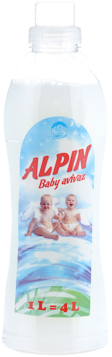 Средство для стирки детского белья Alpin Baby Avivaz, 1 лАB1000PBAZ Средство для стирки детского белья Alpin Baby Avivaz, 1 лАB1000PBAZAlpin Baby Avivaz является концентрированным средством, обладающим смягчающим свойством. Кондиционер для детского белья содержит компоненты, специально подобранные для детской кожи. Придает белью мягкость и приятный аромат, обладает антистатическим эффектом и облегчает глажение, подходит для всех видов тканей, для людей с чувствительной кожей и детей. Состав: пенопоглотитель, парфюм, бутилфенилметилпропионал, линалол: не более 5%, катонический тензид: 5%, но не более 15%. Товар сертифицирован.