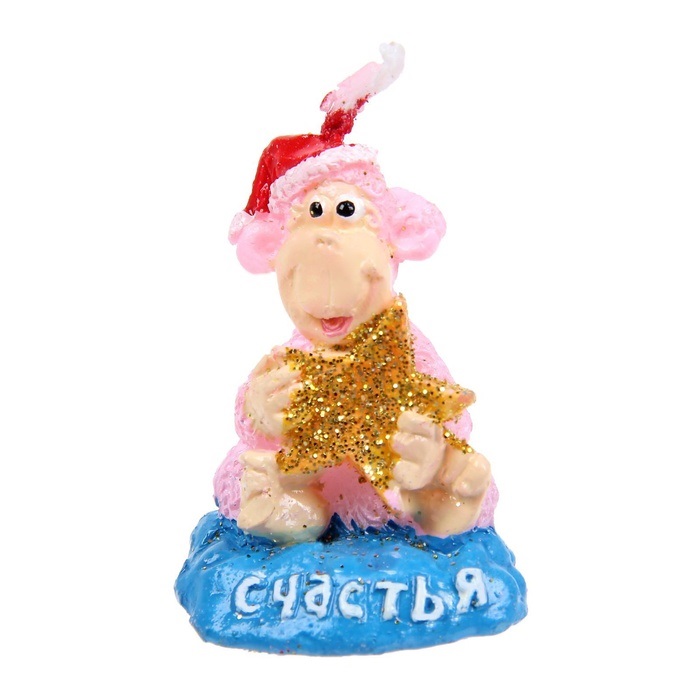 Свеча декоративная Sima-land Счастья, высота 4 см1067410 Свеча декоративная Sima-land Счастья, высота 4 см1067410Декоративная свеча Sima-land Счастья выполнена из воска в виде обезьянки со звездой. Изделие отличается ярким дизайном, который понравится всем. Такая свеча может стать отличным подарком или дополнить интерьер вашей комнаты.