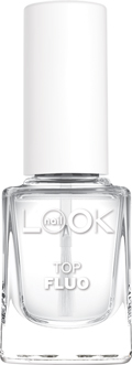 Nail LOOK Флуоресцентное верхнее покрытие, 12 мл40142 Nail LOOK Флуоресцентное верхнее покрытие, 12 мл40142создает на ногтевой пластине плотную глянцевую пленку · флюоресцирует в дискотечном освещении · обеспечивает мгновенное оптическое отбеливание ногтей