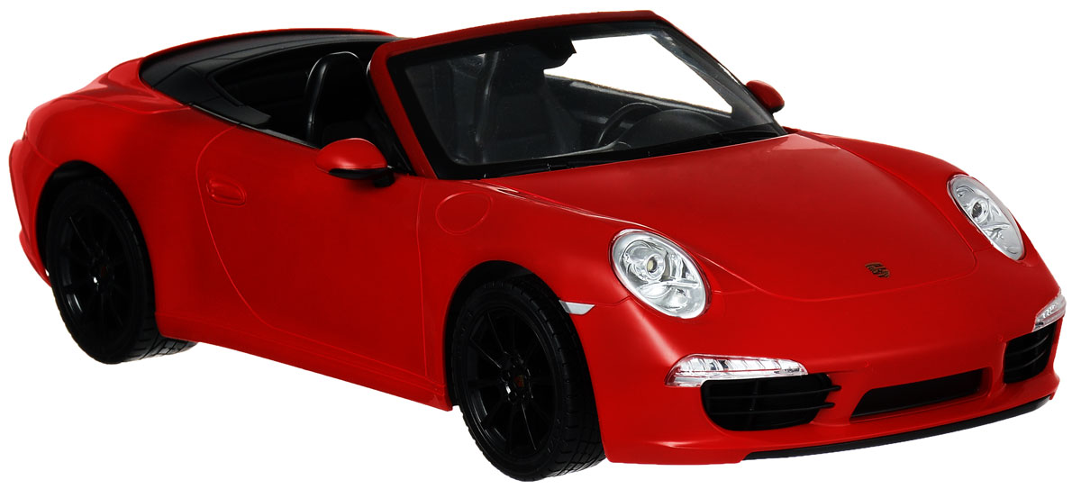Rastar Радиоуправляемая модель Porsche 911 Carrera S цвет красный47700_красный Rastar Радиоуправляемая модель Porsche 911 Carrera S цвет красный47700_красныйРадиоуправляемая модель Rastar Porsche 911 Carrera S станет отличным подарком любому мальчику! Все дети хотят иметь в наборе своих игрушек ослепительные, невероятные и крутые автомобили на радиоуправлении. Тем более, если это автомобиль известной марки с проработкой всех деталей, удивляющий приятным качеством и видом. Одной из таких моделей является автомобиль на радиоуправлении Rastar Porsche 911 Carrera S. Это точная копия настоящего авто в масштабе 1:12. Авто обладает неповторимым провокационным стилем и спортивным характером. Потрясающая маневренность, динамика и покладистость - отличительные качества этой модели. Возможные движения: вперед, назад, вправо, влево, остановка. Имеются световые эффекты. Пульт управления работает на частоте 27 MHz. Для работы игрушки необходимы 5 батареек типа АА (не входят в комплект). Для работы пульта управления необходима 1 батарейка 9V (6F22) (не входит в комплект).