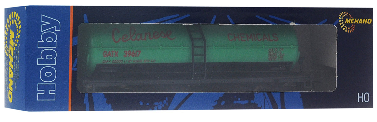 Mehano Вагон-цистерна CelaneseT060 Mehano Вагон-цистерна CelaneseT060Вагон-цистерна Mehano Celanese выполнен на высочайшем уровне с мелкими деталями и в точной раскраске железной дороги определенного периода времени. Корпус модели вагона-цистерны выполнен из пластика, колеса выполнены из металла. Модель высоко детализирована и окрашена в соответствии со своим реальным прототипом. Вагон имеет два пластиковых крепления, благодаря которым вы сможете соединить вагончики в железнодорожный состав. Коллекционная модель станет не только интересной игрушкой для ребенка, интересующегося поездами, но и займет достойное место в любой коллекции. Модель совместима с железными дорогами и поездами Mehano. Оставаясь одной из наиболее желанных игрушек для большинства мальчишек и даже взрослых коллекционеров, железная дорога Mehano неподвластна влиянию моды и времени. Для сторонников технологических новинок создаются модели современных скоростных составов, а ценители истории могут выбрать подходящий комплект, в точности воссоздающий легендарные...