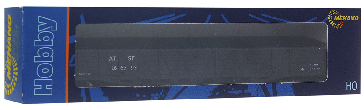 Mehano Гондола железнодорожная AT&SFT073 Mehano Гондола железнодорожная AT&SFT073Гондола железнодорожная Mehano AT&SFвыполнена на высочайшем уровне с мелкими деталями и в точной раскраске железной дороги определенного периода времени. Корпус модели железнодорожной гондолы выполнен из пластика, колеса выполнены из металла. Модель высоко детализирована и окрашена в соответствии со своим реальным прототипом. В комплект также входят два пластиковых крепления, благодаря которым вы сможете соединить вагончики в железнодорожный состав. Коллекционная модель станет не только интересной игрушкой для ребенка, интересующегося поездами, но и займет достойное место в любой коллекции. Модель совместима с железными дорогами и поездами Mehano. Оставаясь одной из наиболее желанных игрушек для большинства мальчишек и даже взрослых коллекционеров, железная дорога Mehano неподвластна влиянию моды и времени. Для сторонников технологических новинок создаются модели современных скоростных составов, а ценители истории могут выбрать подходящий комплект, в точности...