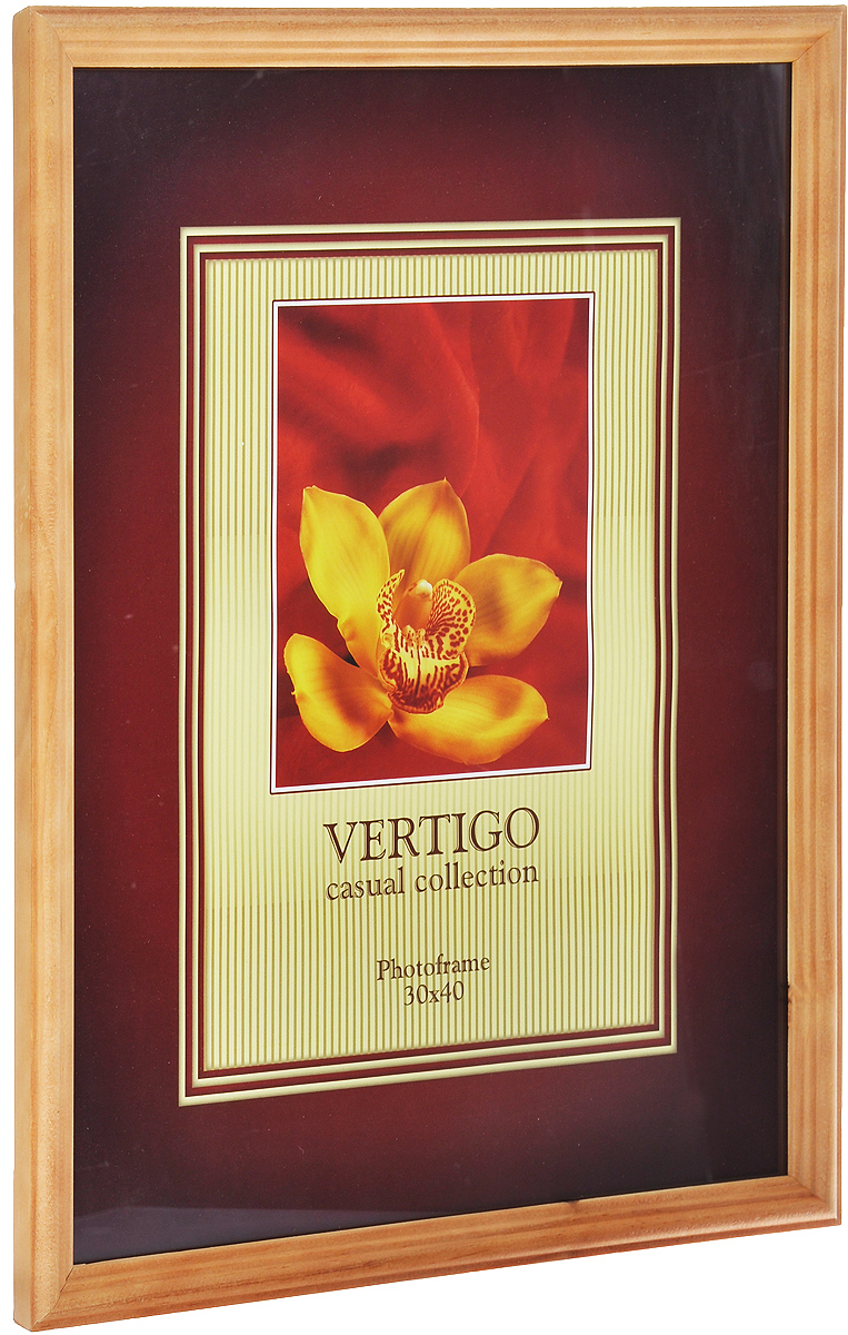Фоторамка Vertigo Asti, 30 x 40 см12219 WF-1073/219 Фоторамка Vertigo Asti, 30 x 40 см12219 WF-1073/219Фоторамка Vertigo Asti выполнена в классическом стиле из натурального дерева и стекла, защищающего фотографию. Оборотная сторона рамки оснащена двумя специальными отверстиями для подвешивания. Такая фоторамка поможет вам оригинально и стильно дополнить интерьер помещения, а также позволит сохранить память о дорогих вам людях и интересных событиях вашей жизни. Размер фотографии: 30 см х 40 см.