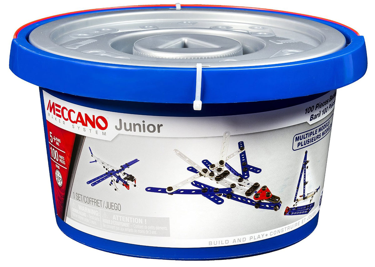 Meccano Конструктор Гидросамолет 8 в 191748 Meccano Конструктор Гидросамолет 8 в 191748Конструктор Meccano Гидросамолет позволит вашему ребенку весело и с пользой провести время. Набор включает в себя 100 деталей из пластика, с помощью которых можно собрать гоночный гидросамолет и еще 7 других конструкций. В набор также входят все необходимые для сборки инструменты и инструкция. Конструктор Meccano Гидросамолет поможет ребенку развить мелкую моторику рук, координацию движений и усидчивость.