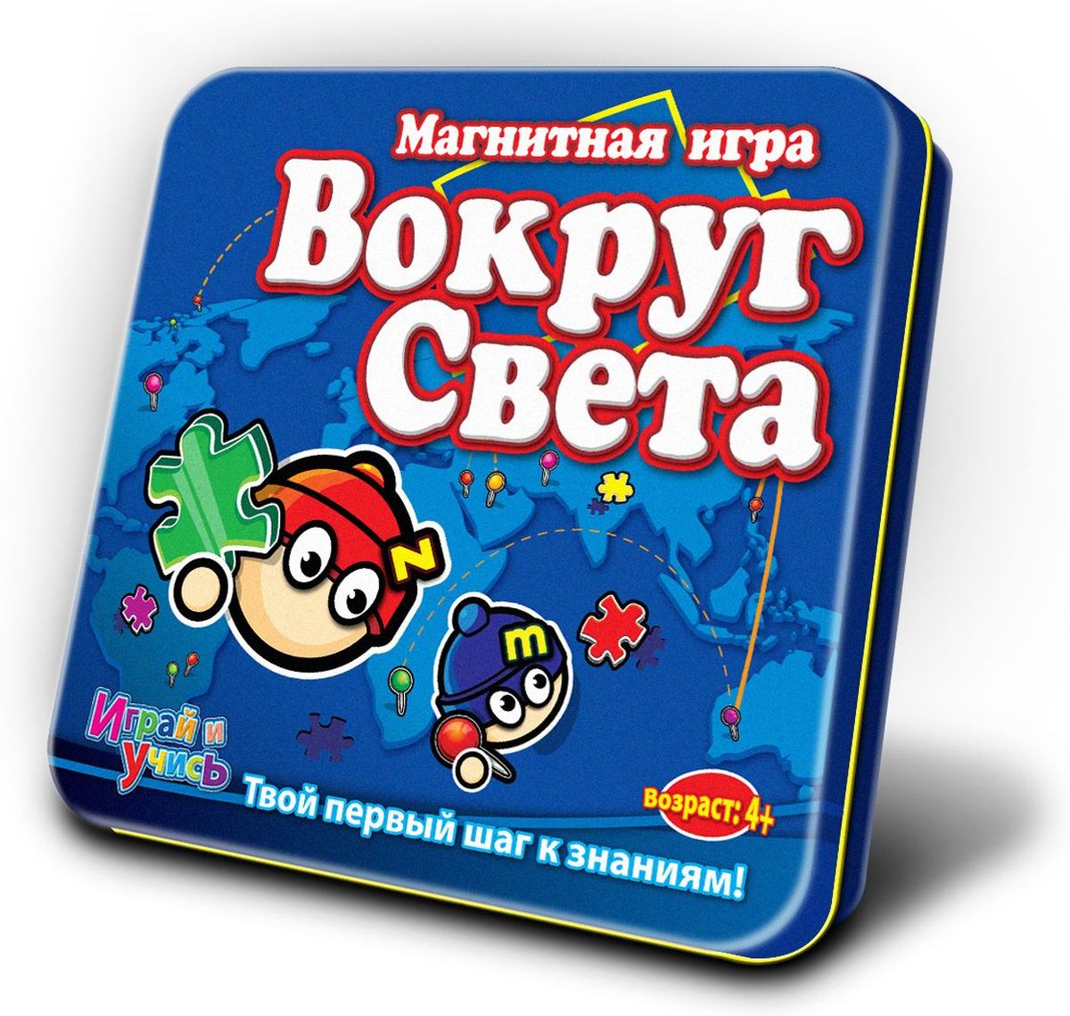 Mack & Zack Магнитная игра Вокруг СветаLP- WORLD Mack & Zack Магнитная игра Вокруг СветаLP- WORLDМагнитная игра Вокруг света из серии Играй и учись - это занимательный обучающий игровой набор, предназначенный для детей младшего возраста. С помощью данного набора они получат представление о мире, в котором мы живем, включая основы географии.
