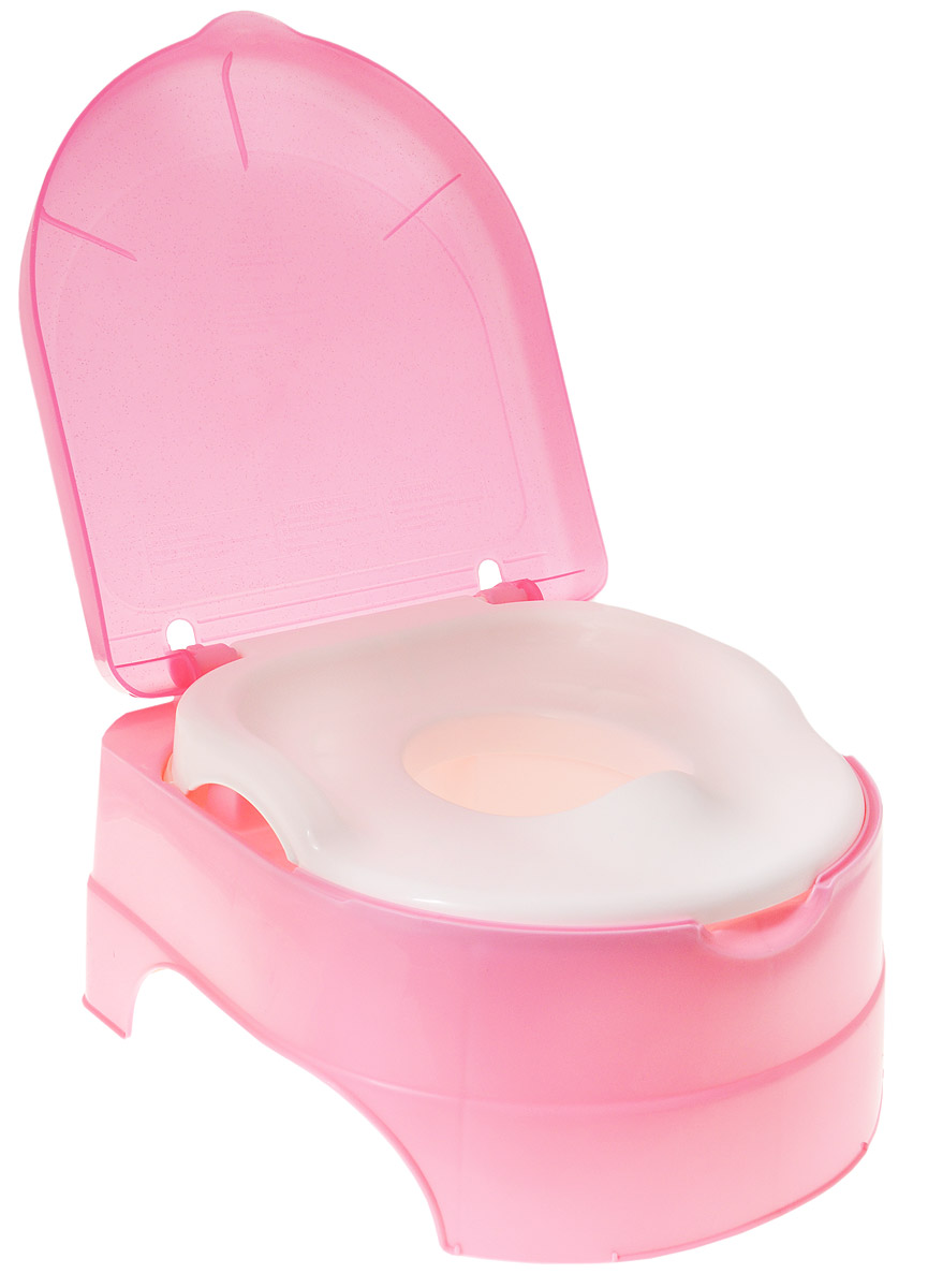 Summer Infant Горшок-подножка 2 в 1 My Fun Potty11427 Summer Infant Горшок-подножка 2 в 1 My Fun Potty11427Горшок-подножка 2 в 1 Summer Infant My Fun Potty идеально подойдет для приучения ребенка к туалету. Горшок состоит из стульчика-подножки, сиденья для унитаза и съемного резервуара. Сначала малыш пользуется обычным горшком. Когда подрастет, сиденье горшка можно установить на ободок унитаза, чтобы ребенок постепенно приучался пользоваться взрослым унитазом. Стульчик-подножка с закрывающейся крышкой используется как подставка, когда малышу нужно сесть на унитаз или помыть ручки в раковине. Удобное анатомическое сиденье горшка имеет небольшой практичный брызговик и легко устанавливается на ободок унитаза. В комплекте к горшку прилагаются веселые наклейки - цветочки и бабочки. Ими можно украсить горшок. Малыш будет в восторге от яркого функционального горшка и красочных наклеек!