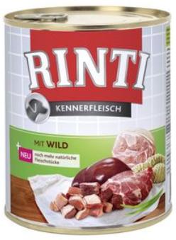 Консервы для собак Rinti Мясной гурман, дикий кабан, 800 г91084 Консервы для собак Rinti Мясной гурман, дикий кабан, 800 г91084Консервы для собак Rinti Мясной гурман производятся из различных сортов мяса по специальной щадящей технологии для сохранения витаминов. Банки по 800 грамм отлично подходят для собак средних и крупных пород, а также для тех, у кого собак несколько. Консервы не содержат мясной или костной муки, сои, красителей, консервантов и ароматизаторов - только мясо, порубленное кусочками. Рекомендуемые нормы кормления: ежедневно 300-400 г на каждые 10 кг веса собаки. Количество корма может варьироваться в зависимости от возраста, активности, климатических условий и породы собаки. Состав: мясо и продукты его переработки, мясо дикого кабана 25%, овощные субпродукты 0,2%, льняное масло, минералы. Гарантированный анализ: белки 10%, жиры 8%, клетчатка 0,6%, зола 2,5%, влага 78%, кальций 0,3%, фосфор 0,25%. Пищевые добавки: витамин D3 - 230 ед, витамин E - 20 мг/кг, оксид цинка - 13 мг/кг, добавки. Вес: 800 г. Товар сертифицирован.