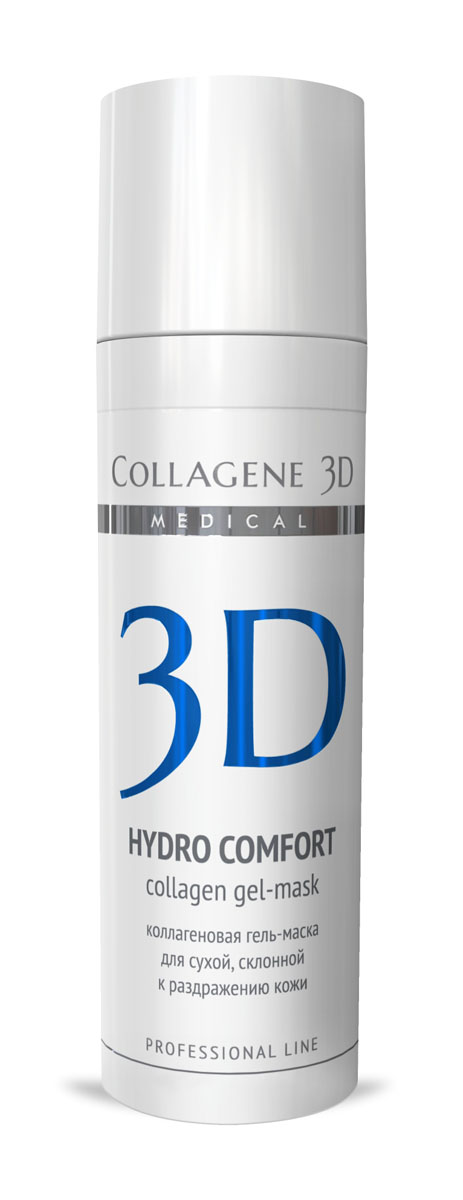 Medical Collagene 3D Гель для лица профессиональный Hydro Comfort, 30 мл25013 Medical Collagene 3D Гель для лица профессиональный Hydro Comfort, 30 мл25013Гель-маска подходит для проведения самостоятельной процедуры, а также сочетается с аппаратными методиками. Оказывает противовоспалительное, смягчающее и увлажняющее действие. Мнгновенный лифтинг-эффект