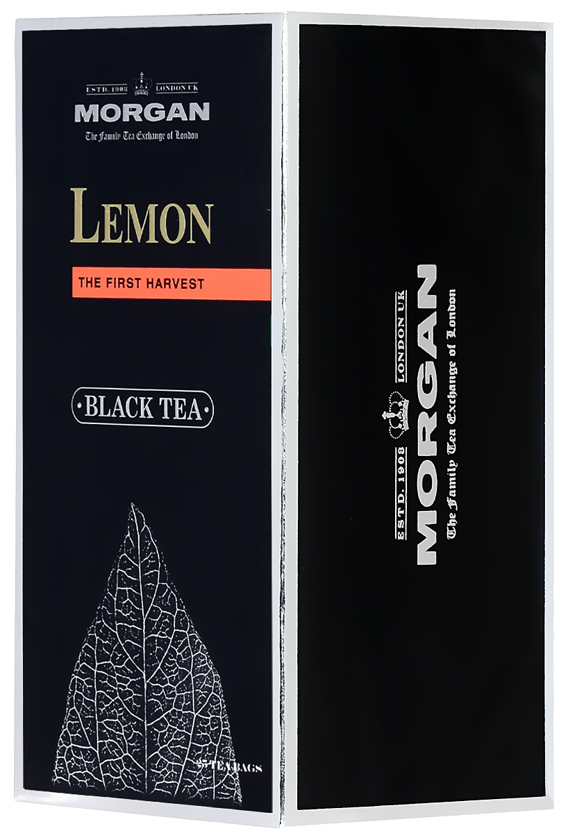 Morgan Lemon чай черный в пакетиках, 25 шт4607141334191 Morgan Lemon чай черный в пакетиках, 25 шт4607141334191Morgan Lemon с ароматом лимона раскрывает вкус черного чая и делает его освежающим. Лимонное масло в составе чая рождает классический цитрусовый вкус напитка, который превосходно согреет и придаст сил в любое время дня.