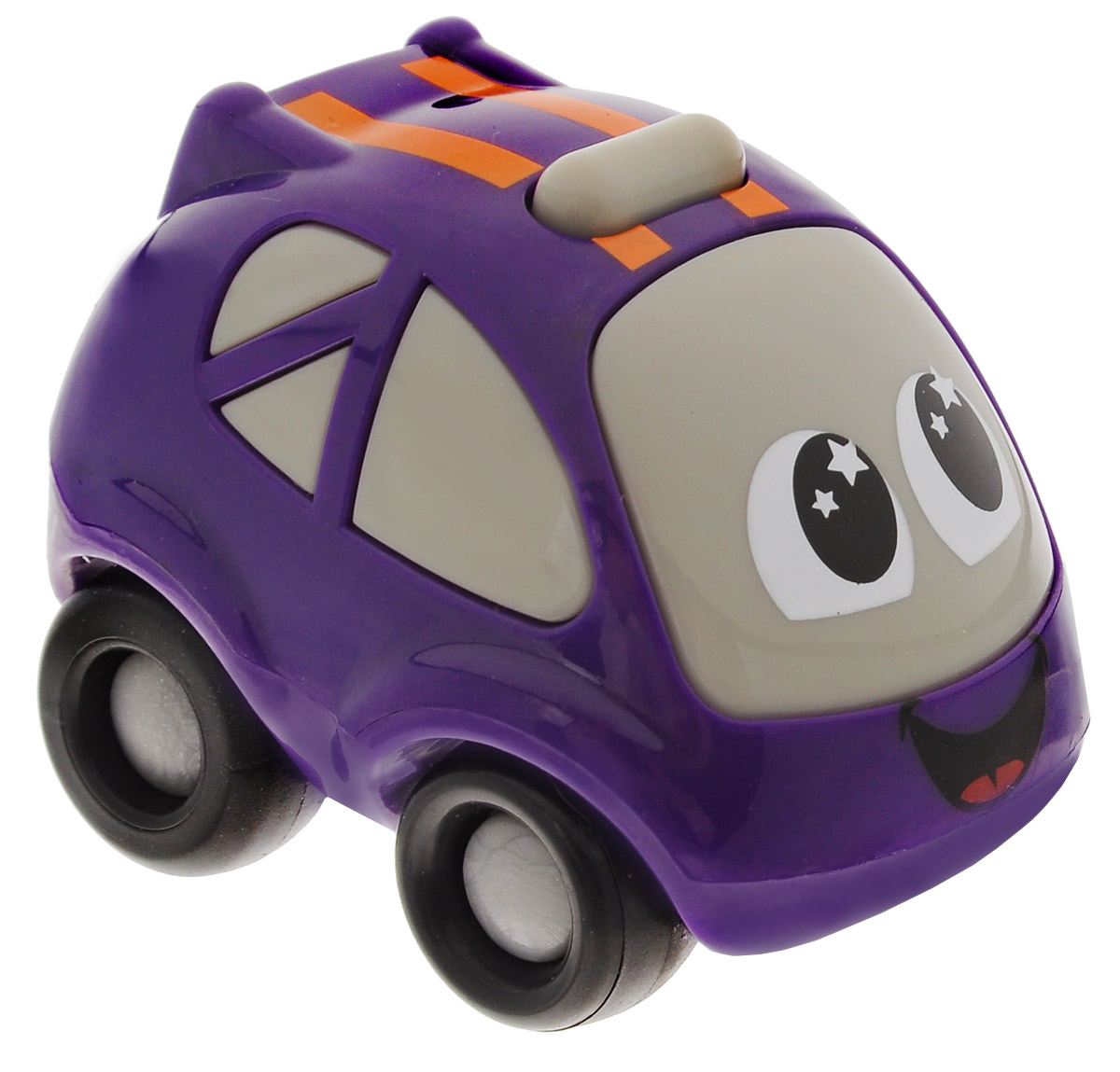 Smoby Машинка Vroom Planet цвет фиолетовый211287_фиолетовый Smoby Машинка Vroom Planet цвет фиолетовый211287_фиолетовыйМини-машинка из серии Vroom Planet непременно привлечет внимание малыша. Игрушка выполнена из абсолютно безопасного для малыша высококачественного пластика. Машинка снабжена особым двигателем, при помощи которого она может двигаться самостоятельно. Игра с машинкой помогает развивать мелкую моторику, цветовосприятие, координацию движений, а также являются хорошим средством для развлечения ребенка. Порадуйте своего малыша таким замечательным подарком. Питание: 1 батарейка напряжением 1,5V типа LR03/ААА (входит в комплект).