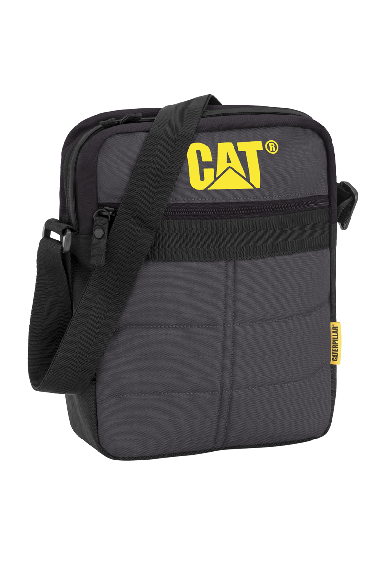Сумка-планшет Caterpillar Ryan, цвет: серый, черный, 7 л. 80005-17280005-172 Сумка-планшет Caterpillar Ryan, цвет: серый, черный, 7 л. 80005-17280005-172Стильная сумка-планшет Caterpillar Ryan выполнена из полиэстера. Изделие имеет одно основное отделение, закрывающееся на застежку-молнию. Внутри имеется мягкий карман для планшета, который закрывается на хлястик с липучкой. Снаружи, на передней стенке находится прорезной карман на застежке-молнии. На задней стенке расположен накладной карман на липучке. Сумка оснащена регулируемым текстильным плечевым ремнем. Стильная сумка-планшет Caterpillar Ryan эффектно дополнит ваш образ и станет незаменимой в повседневной жизни.