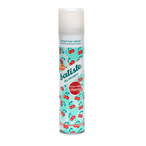 Batiste CHERRY Сухой шампунь 200 мл503299 Batiste CHERRY Сухой шампунь 200 мл503299Batiste Cherry сухой шампунь с ароматом вишни, предназначенный для быстрого придания волосам свежести, объема и структурности. Его действие не отличаются от оригинального шампуня, но это настоящая находка для тех, кто особенно трепетно относится к запахам и любит порадовать себя новыми сочетаниями. Сухой шампунь быстро и эффективно очищает и освежает волосы.