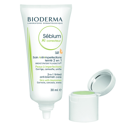 Bioderma АI Корректор (2 в 1) Sebium 30млB028670I Bioderma АI Корректор (2 в 1) Sebium 30млB028670IСпособствует удалению воспалительных элементов, камуфлирует, выравнивает тон Базируясь на основе последних исследований, Себиум AI корректор стимулирует удаление воспалительных элементов. Эксклюзивный патент Флюидактив обладает противовоспалительным и успокаивающим действием. Биологически нормализует качество кожного сала, предупреждает закупорку пор, препятствуя появлению комедонов. Глюконат цинка обладает антибактериальным действием, препятствует жирному блеску. Легкая нежирная текстура. Протестировано на пациетах с акне. Удаляет воспалительные элементы выравнивает тон
