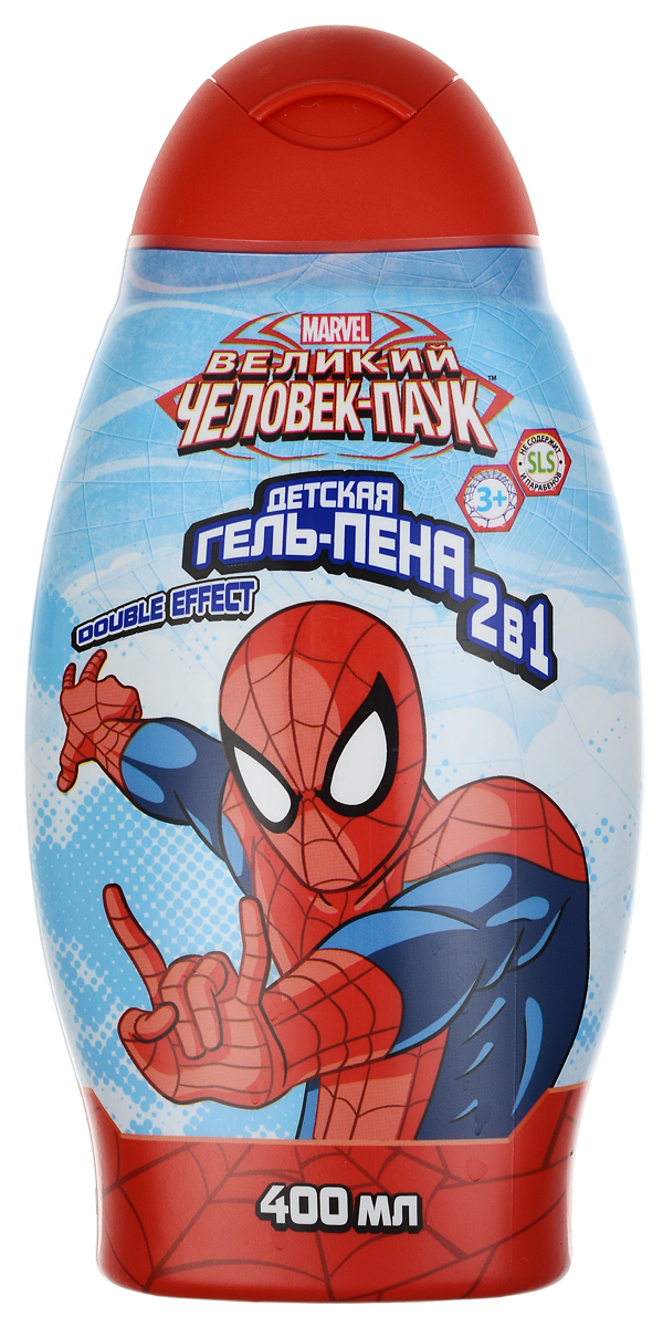 Spider-Man Гель-пена для ванны 2в1 Double effect, детский, 400 мл12052746 Spider-Man Гель-пена для ванны 2в1 Double effect, детский, 400 мл12052746Гель-пена для ванны 2в1 Double effect - это мощное оружие настоящего супер-героя, которое поможет победить усталость и скуку! Двойная сила гель-пены заряжает энергией на весь день. Натуральные компоненты и растительные экстракты, входящие в состав гель-пены, обеспечат бережный уход и позаботятся о красоте и здоровье кожи. Линия средств для настоящего супер-героя! Товар сертифицирован.