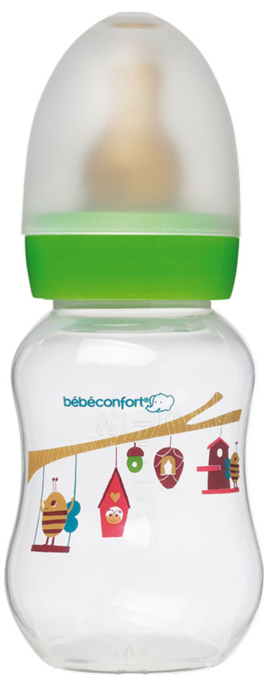 Bebe Confort Бутылочка пластик CLASSIC 120 мл, л/с, 0-6 м, цв, S130000521 Bebe Confort Бутылочка пластик CLASSIC 120 мл, л/с, 0-6 м, цв, S130000521Пластиковая бутылочка для кормления CLASSIC 120 мл. 0-6 мес. Цвет - мультиколор.