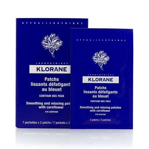 Klorane Успокаивающая маска -компресс Eye Care Range для контура глаз 7х2 млC42078 Klorane Успокаивающая маска -компресс Eye Care Range для контура глаз 7х2 млC42078Средство экспресс-ухода оказывает мгновенный эффект: Освежает, увлажняет, снимает отечность разглаживает. В основе экстракт василька специально отобранного сорта Centaurea cyanus, обладающего доказанным успокаивающим и противоотечным действиями. Рекомендуются европейскии офтальмологами. Значение рН соответствует показателям человеческой слезы. Устраняет мешки и выраженные синяки
