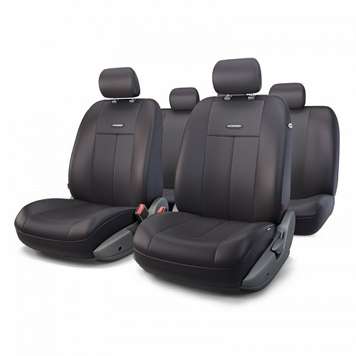 Авточехлы Autoprofi TT, цвет: черный, 9 предметов. TT-902P BK/BKTT-902P BK/BK Авточехлы Autoprofi TT, цвет: черный, 9 предметов. TT-902P BK/BKTT-902P BK/BKАвтомобильные чехлы Autoprofi TT изготавливаются из высококачественного полиэстера со вставками из поролона, обеспечивающего сцепление с сиденьем. Мягкие чехлы являются отличным дополнением салона любого автомобиля. Изделия придают автомобильному интерьеру современные и солидные черты. Универсальная конструкция подходит для большинства автомобильных сидений. Подходят для автомобилей с боковыми подушками безопасности (распускаемый шов). Специальные молнии, расположенные в чехлах спинки заднего ряда, позволяют использовать чехлы на автомобилях с различными пропорциями складывания заднего ряда. Комплектация: 5 подголовников, 2 чехла сидений переднего ряда, 1 спинка заднего ряда, 1 сиденье заднего ряда.